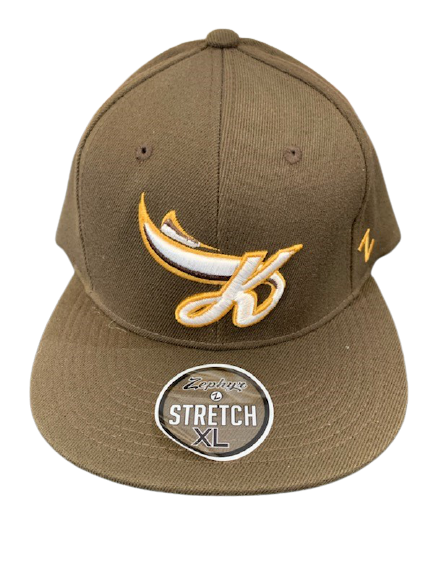 Kokomo Jackrabbits Game Style Hat w/ Embroidered Team Logo on Front and Northwoods League Logo Embroidered on Reverse